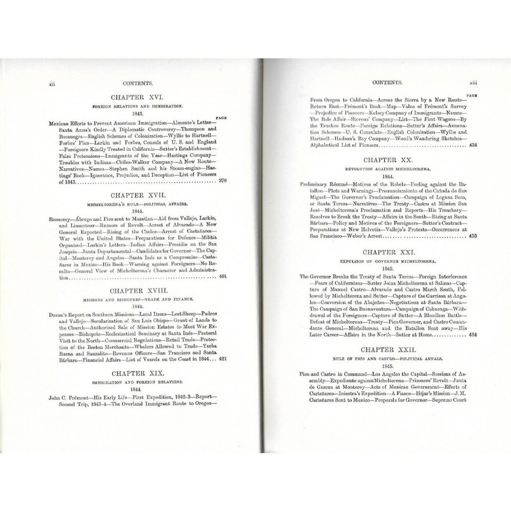 History of California, Volume IV, 1840–1845 by Hubert Howe Bancroft Volume XXI - Picture 9 of 11